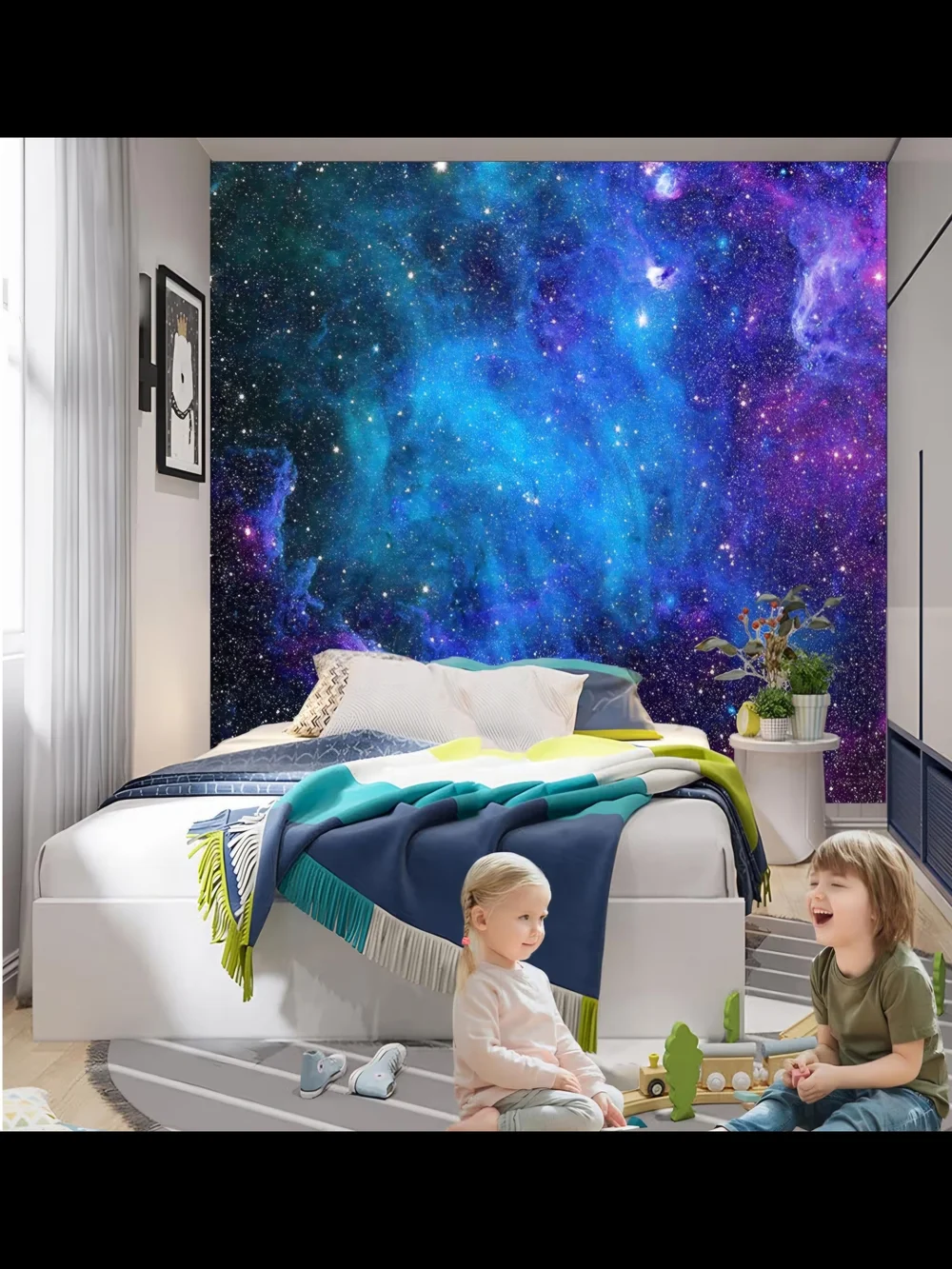 Galaxy Nebula Wall Tapestry